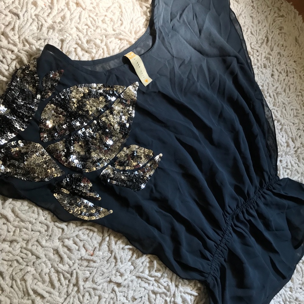 Small embellished top from Francesca's Boutique